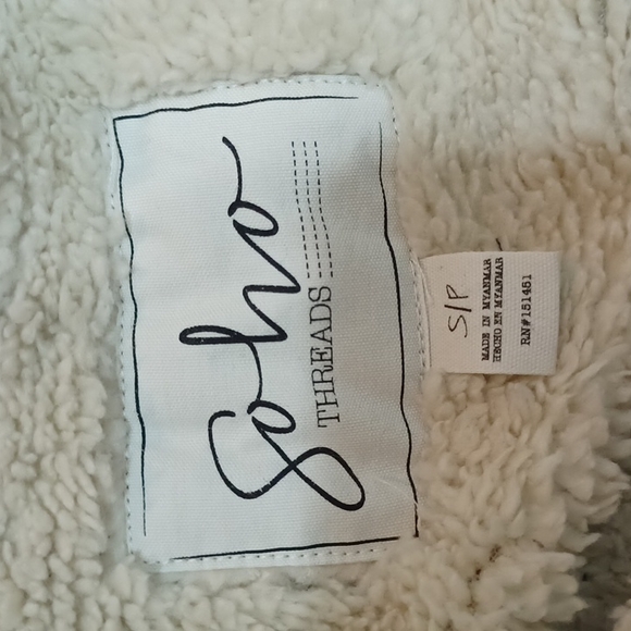 NWT Soho Threads Plaid Sherpa Jacket S - Picture 10 of 13
